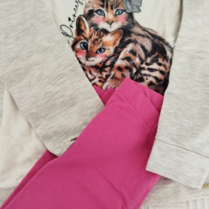 conjunto feminino infantil da marilan calça legging blusa de frio 8 anos